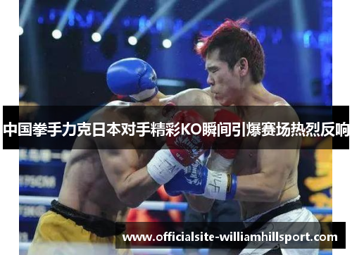 中国拳手力克日本对手精彩KO瞬间引爆赛场热烈反响